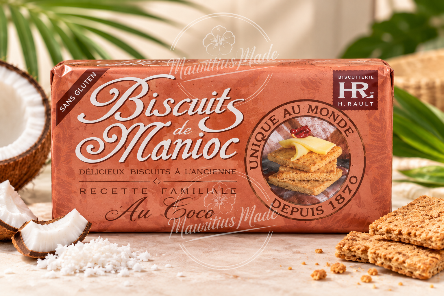 Coconut Cassava Biscuits – Traditional Mauritian Manioc Biscuits