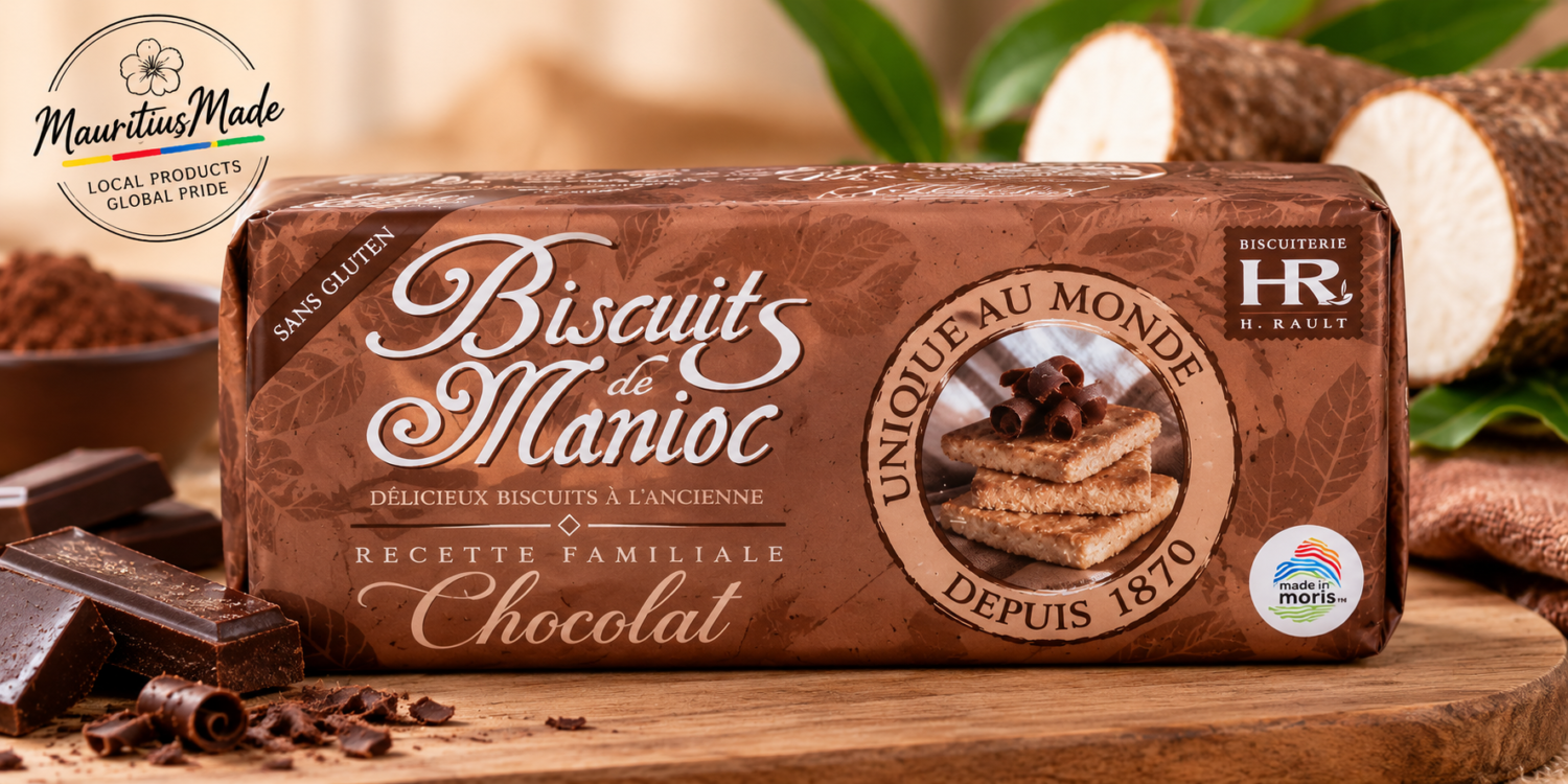 Chocolate Cassava Biscuits – Traditional Mauritian Manioc Biscuits