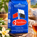 Bois Chéri 3 Pavillons Vanilla Tea – 25 Tea Bags (50 g)